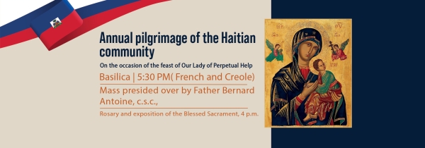 Annual pilgrimage of the Haitian community