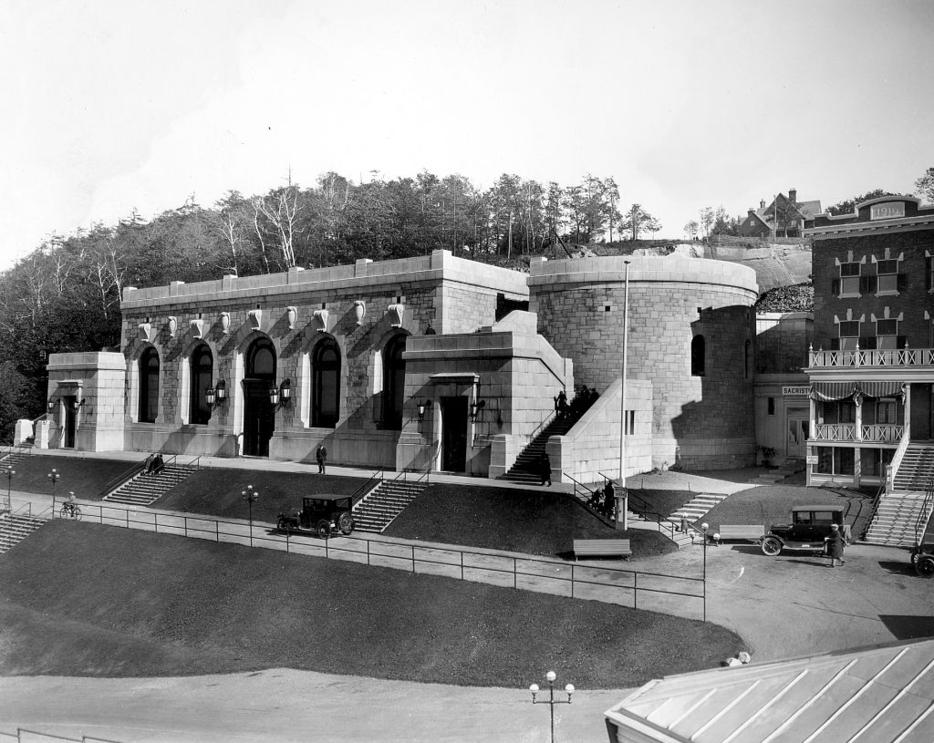 Circa 1920 - Construction of the Crypt Church is finally completed.